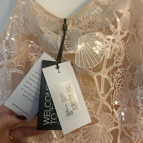 Retrofete Jaala dress in cream - Picture 11 of 11